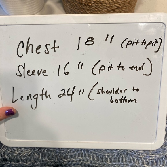 Lucky Brand Blue Mock Neck Cable Knit Sweater Women’s Medium - Picture 7 of 7